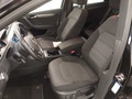 View of front seats