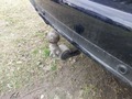 View of trailer tow-bar hitch