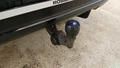 View of trailer tow-bar hitch