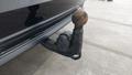 View of trailer tow-bar hitch