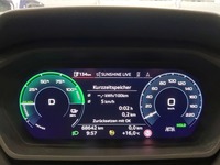 Pohled na přístrojovou desku