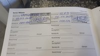 Dodatna radnja u servisnoj knjižici