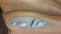 View of control buttons for electric seat adjustment