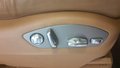 View of control buttons for electric seat adjustment