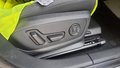 View of control buttons for electric seat adjustment