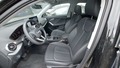 View of front seats