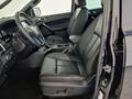 View of front seats