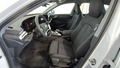 View of front seats