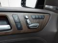 View of control buttons for electric seat adjustment
