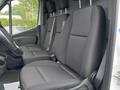 View of front seats