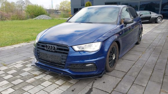 Widok z przodu po stronie lewej