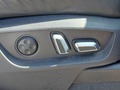 View of control buttons for electric seat adjustment