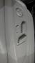 View of control buttons for electric seat adjustment
