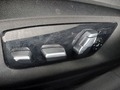 View of control buttons for electric seat adjustment