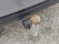 View of trailer tow-bar hitch