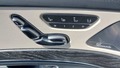 View of control buttons for electric seat adjustment