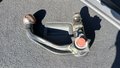 View of trailer tow-bar hitch