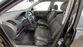 View of front seats
