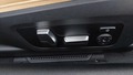 View of control buttons for electric seat adjustment