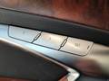 View of control buttons for electric seat adjustment