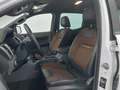 View of front seats