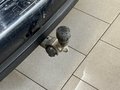 View of trailer tow-bar hitch