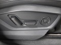 View of control buttons for electric seat adjustment