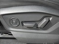 View of control buttons for electric seat adjustment