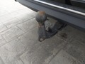 View of trailer tow-bar hitch
