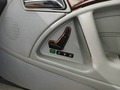 View of control buttons for electric seat adjustment