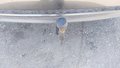 View of trailer tow-bar hitch