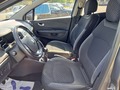 View of front seats