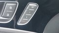 View of control buttons for electric seat adjustment