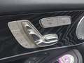 View of control buttons for electric seat adjustment