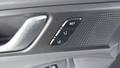 View of control buttons for electric seat adjustment