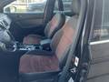 View of front seats