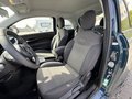 View of front seats