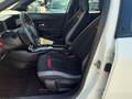 View of front seats