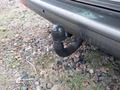 View of trailer tow-bar hitch
