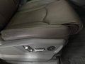 View of control buttons for electric seat adjustment