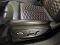 View of control buttons for electric seat adjustment