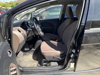 View of front seats