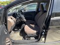 View of front seats