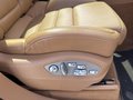 View of control buttons for electric seat adjustment