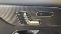 View of control buttons for electric seat adjustment