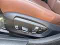 View of control buttons for electric seat adjustment