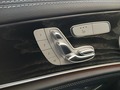 View of control buttons for electric seat adjustment