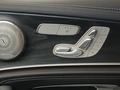 View of control buttons for electric seat adjustment