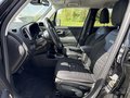 View of front seats