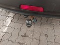 View of trailer tow-bar hitch